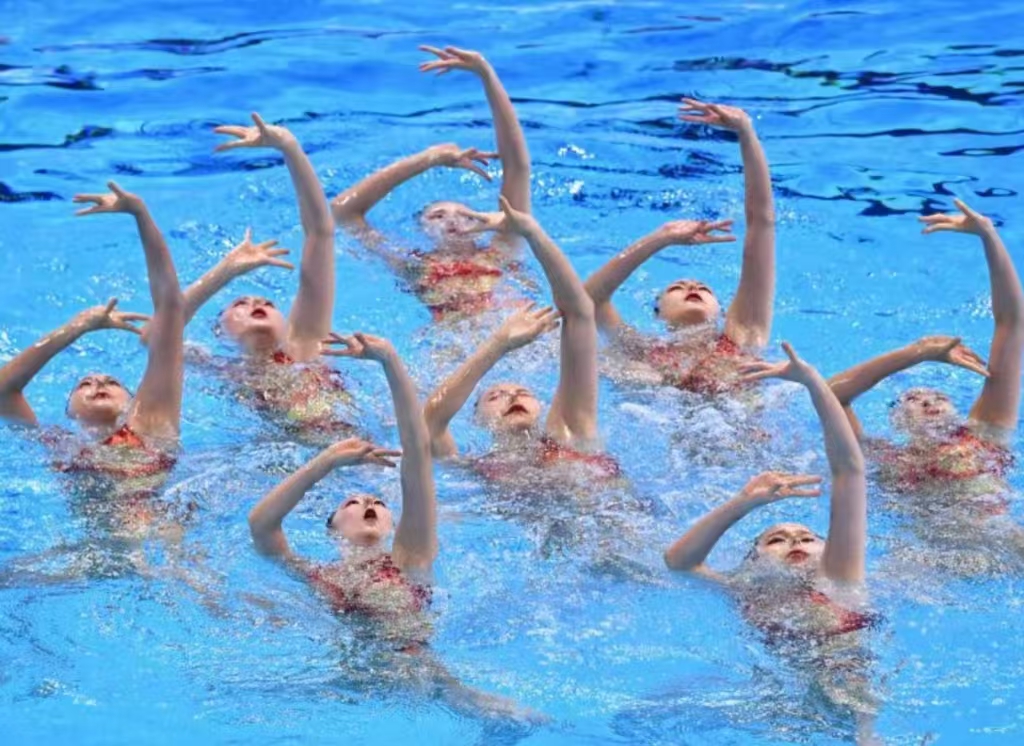 全国青少年花腔游泳角逐